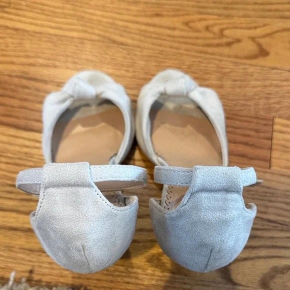 Chic Cream Ankle Strap Heels - Picture 11 of 15